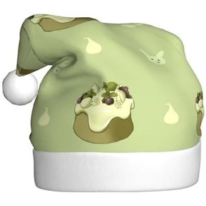 YYHHAOFA Butterscotch cupcake kerstmuts voor volwassenen: zacht en licht Ideaal voor schoolevenementen, vakantiefeesten, enz.