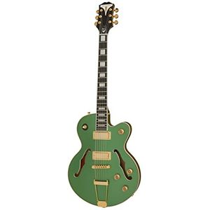 Epiphone Uptown Kat ES Emerald Green Metallic - Semi-akoestische gitaar