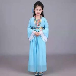Herfst Lente China Oude Fairy Kleding Verbeterde Roze Chinese Kostuum Chinese Jurk