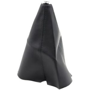 PU Lederen AT MT Versnellingspookhoes Voor Volvo Voor S60 V70 Voor XC90 Auto-interieuraccessoires Versnellingspookknop(zwart)