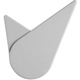 Stelton Birdie light grey wall clock