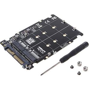 M.2 SSD naar U.2 Adapter M2 SATA NVMe Sleutel B/M NGFF SSD naar PCI-e U2 SFF-8639