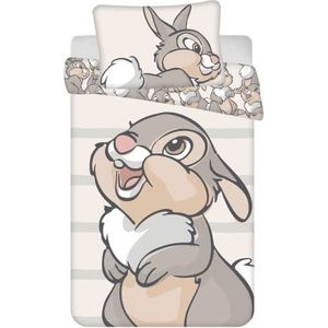 Panpan Babydekbedovertrek Disney Bambi, 100% katoen, beddengoed 100 x 135 cm, kussensloop 40 x 60 cm