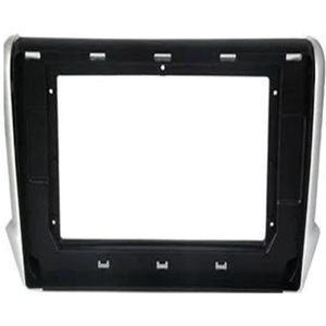 Dashboardbekledingsframe Voor Peugeot 2008 208-serie 2012 2013 2014 2015-2018 Autoradio MP5-speler Paneelbehuizing Frame 2din Hoofdeenheid Fascia Stereo Dashboard Cover Autoradio dashboardframe stereo