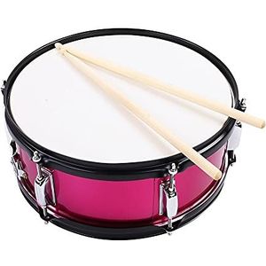 Professionele drum, snaredrum, voor student, beginner, professioneel gebruik, algemeen gebruik(Rose Red)