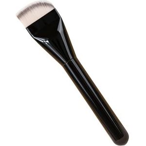 Dunne Vlakke Kosmetische Borstel voor Stijlvolle Make-uptoepassing met Zachte Synthetische Vezel Groot voor Verschil