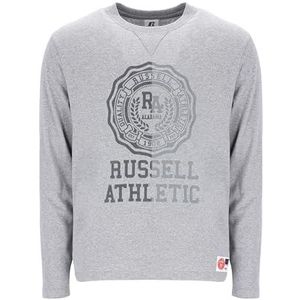 Russell Athletic Heren T-shirt met lange mouwen Collegiate lichtgrijs