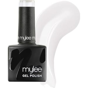 Mylee Gel Nagellak 8ml [Ghosting] - UV/LED Soak-Off Nail Art, Manicure en Pedicure, Professioneel en Thuisgebruik, Langdurig, Vegan & Cruelty-Free [White Range]