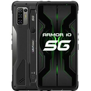 Ulefone Armor 10 - Onbreekbare Smartphone - 5G - 8 GB RAM - 128 GB ROM - Quad Camera 64 MP - Android 10 - IP68 - 6,67 inch FHD+