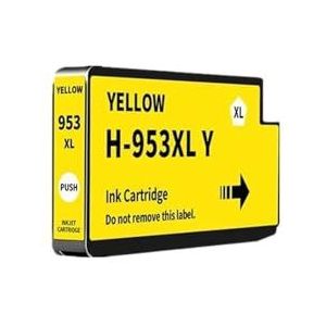 Vervangende inktcartridges 953XL for de Officejet Pro 7720, 7730, 7740, 8710, 8715, 8718 en 8720 printer(Y)
