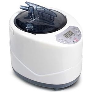Stoomdouche, Begassingsmachine, stoommachine for huishoudelijk gebruik, voetbadmachine, zweetstomer, medicinale begassingspot, sauna for het hele lichaam, badbox, voetbadvat(2.6L)