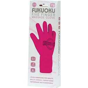 FUKUOKU Glove massage-handschoen in roze - klein