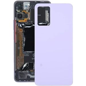 Batterij van de mobiele telefoon achteromslag Voor voor Xiaomi Redmi Note 11 Pro+ 5G India Glazen batterij Back Cover Telefoononderdeel