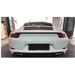 Achterspoiler vleugel Voor Porsche 911 Voor Carrera 991 2012 2013 2014 2015 Carbon Fiber Achterstam SPOILER Frit Achtervleugel V-rt Stijl Autostaartspoilers (Color : FRP Non peint)