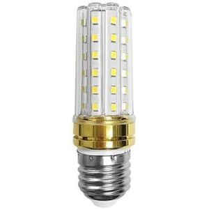 LED-maïslamp Geen Flikkering Super Heldere LED Maïs Gloeilamp Thuis Tafellampen 12W 16W E27 E14 voor Thuisgarage Magazijn(Color:Warm White,Size:E27 12W)