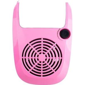 Nagelstofverzamelaar, nagelverzamelaar, stofzuiger, professionele, krachtige manicuremachine, nagelkunst-salonuitrusting, instelbare snelheid, manicure-stofverzamelaar (roze)
