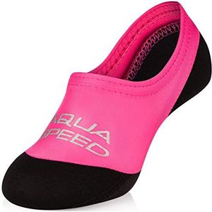 Aqua Speed Neoprene Zwemkousen voor Kinderen | Anti-Slip Aquasocks voor Meisjes | Snorkelen en Duiken | Roze, Maat 30-31 | Neo