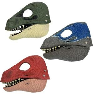 GALsor Dinosaurussen Bewegende Mondmasker Masker Dier Draak Dinosaurus Masker Hoofd