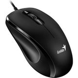 GENIUS - DX-101 - Muis - Zwart - Bedraad - Optisch - 1200DPI