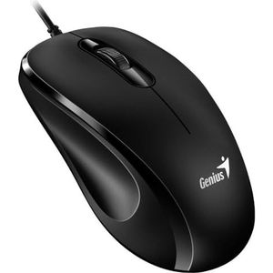GENIUS - DX-101 - Muis - Zwart - Bedraad - Optisch - 1200DPI