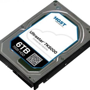 HGST Ultrastar 7K6000 6 TB 6000 GB Serial Attached SCSI (SAS)-harde schijf (5-60 °C van 40-70 °C Serial Attached SCSI (SAS) harde schijf 5/12)