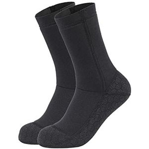 Duiksokken Duiksokken 3 Mm Laarzen Strand Warm Zandbestendig Kajakken Zwemmen Snorkelen Dames Heren thermische watersokken voor snorkelen, surfen, ze(XL)