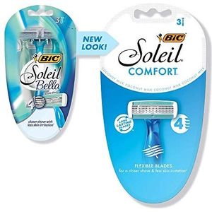Bic Soleil Bella Shavers E-Z Spoelen - 3 ct, 5 stuks