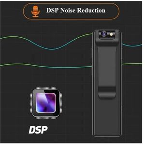 Mini Body Cameram, A3 Home Sport DV magnetische camera HD 1080P Bewegingssensor Kleine camcorder Body Cam Mini digitale camera voor Pet Walking, Werk, Reizen(Without TF card)