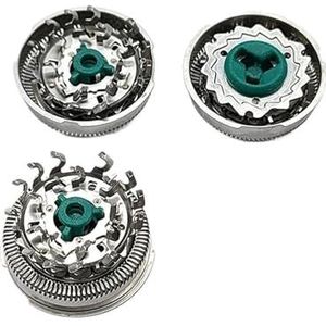 3 reservekoppen voor Philips scheerapparaten S9000, S9090, S9031, S9111, S9151, S9152, S9181, S9311, S9321.