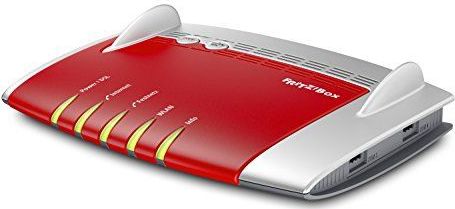 AVM - FRITZ! Box 7490 - WLAN Router - 1.300 Mbits (5 GHz) - 450 Mbits (2,4 GHz) - DECT-basis