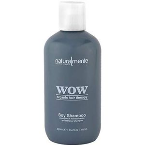 Naturalmente Wow organic hair therapy Soy Shampoo 250ml - antifrizz