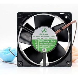 All-metal iron leaf fan 4E-230B 02 230VAC 0.25A high temperature 180 degrees Celsius fan