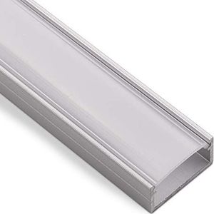 LED Profiel-PH1 opaal 2 m voor tot 16 mm brede LED Strip