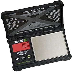 My Weigh T3 400 Triton, digitale zakweegschaal, zwart
