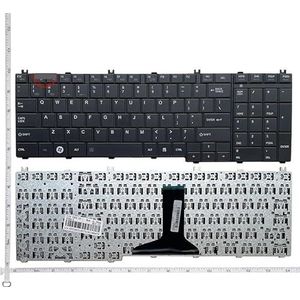 GZEELE voor Toshiba voor Satellite L750 L750D L755 L755D L770 L770D L775 L775D V114346CS1 US laptop toetsenbord zwart Engels QWERTY