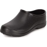 Ladeheid Dames en Heren EVA Klompen Tuin Schoenen LADW001 (Zwart, 48 EU)