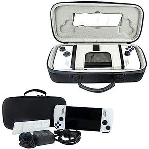 Beschermhoes voor ASUS ROG Ally Game Konsole, Volledig waterdicht EVA-materiaal en Comfortabele Hand Strap Case Voor Rog Ally Game Console en Accessoires Met Ingebouwde Warmteafvoerbeugel