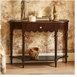 Consoletafel, industriële hal-entree consoletafel, 110 cm entreetafels smalle banktafel