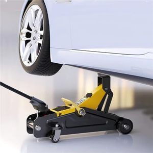 Hydraulische krik, 2T/3T vloer hydraulische krik Pneumatische lage profiel vloer krik Zware stalen race vloer krik met enkele zuiger hefpomp(2 Tons)