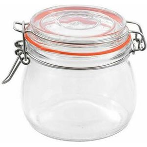 La Mediterránea Luchtdichte glazen doos, 500 ml, 12 stuks