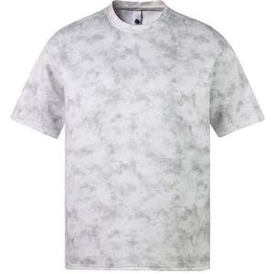 yk8fass Los Casual T-shirt tj-2395, Wit, M
