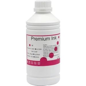 hJNGdU Compatibele Pigmentinkt voor Commerciële Inkjet-Printers L6490 L15158 L15168 L6558 L6578 M15146 M15147 L15150 L15160 (Magenta)