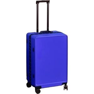 Case Universal Mute Wheel Grote capaciteit aluminium frame koffer 20 inch wachtwoord handbagage met wielen Valises (Color : Green, Size : 20 inch)