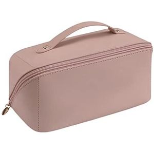 DieffematicHZB make-up tas Large Travel Cosmetic Bag for Women Leather Makeup Female Toiletry Kit Bags Make Up Case Storage Pouch