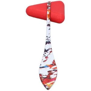 Medische Reflexhamer, Zinklegering Onderzoeks Diagnostische Reflexhamer voor Ziekenhuis (Rood)