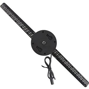 Holografische ventilator 16.5 ""3D Hologram Fan Roterende Lamp Video Reclame Projector for Winkel, Bar, Party Reclame Display Uitzonderlijke helderheid en levensechte details