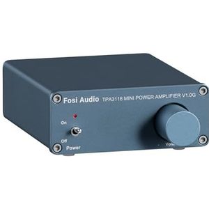 Versterker - TI TPA3116D2 - Zwart - Aluminium - 50W x2