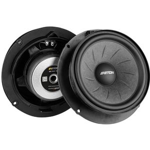 ETON UG VAG 150 Krachtige 15 cm/6 inch woofers, compatibel met diverse VW, Skoda, Seat-voertuigen, plug & play lange hub, autoluidspreker, 1 paar