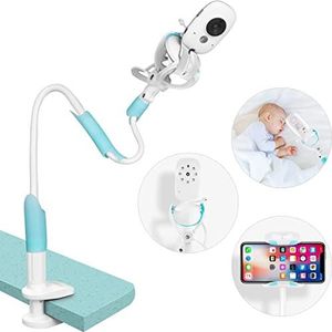 GHB Universele babycamerahouder, mobiele telefoonhouder, rek, flexibel, compatibel met de meeste babyfoons