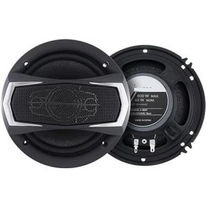 Tweeter auto Tweeters voor auto 2 stuks autoluidsprekers 4/5/6 inch 4-weg subwoofer audio muziek stereo volledige frequentie coaxiale hifi autoluidspreker(2pcs 6 Inch)